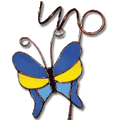 Free Pattern, Butterfly Garden Stake