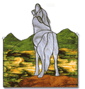 Free Pattern, Howling Wolf