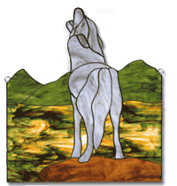 Free Pattern, Howling Wolf