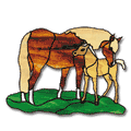 Free Pattern, Mare & Foal