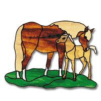 Free Pattern, Mare & Foal