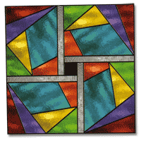 Free Pattern, Refracted Rectangles
