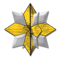 Free Pattern, Beveled 3-D Star