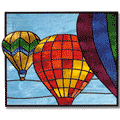 Free Pattern, Hot Air Balloons