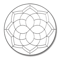 Free Pattern, Geometric Circle
