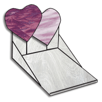 Free Pattern, Love Notes Memo Holder