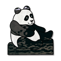 Free Pattern, Panda Nite Lite