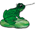 Free Pattern, Pond Frog
