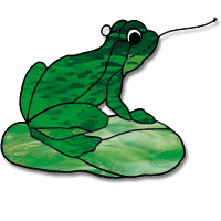 Free Pattern, Pond Frog