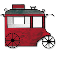 Free Pattern, Little Red Popcorn Wagon