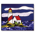 Free Pattern, Stormy Lighthouse