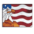 Free Pattern, Eagle & Flag