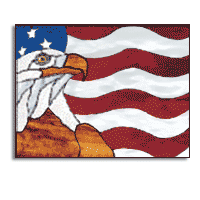 Free Pattern, Eagle & Flag