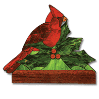 Free Pattern, Cardinal & Holly