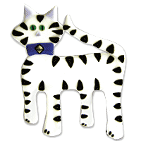 Free Pattern,  Fused Cat