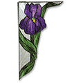 Free Pattern, Iris For Springtime
