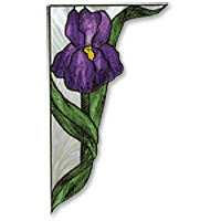 Free Pattern, Iris For Springtime