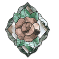 Free Pattern, Single Rose
