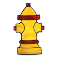 Free Pattern, Fire Hydrant Night Light