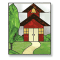 Free Pattern, Little Red Schoolhouse