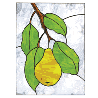 Free Pattern, Hanging Pear