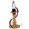 Free Pattern, Victorian Candle