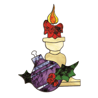 Free Pattern, Christmas Eve Candle