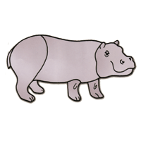 Free Pattern, Hippo