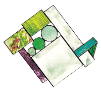 Free Pattern, Beveled Abstract