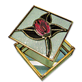 Free Pattern, Fused Element Rose Box