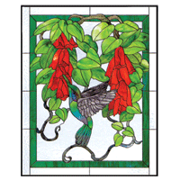 Free Pattern, Hummingbird And Vine