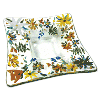 Free Pattern, Garden Border Dish