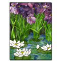 Free Pattern, Iris And Water Lily