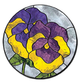 Free Pattern, Pansies