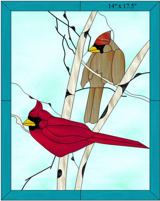 Free Pattern, Lord and Lady Cardinal