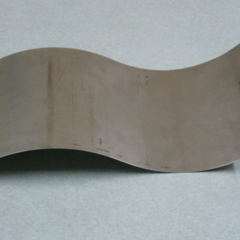 Stainless Steel S-Curve 13"x8"x1.5"