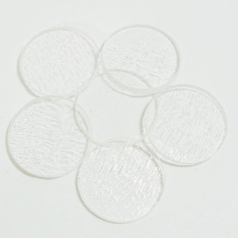 Clear 1" Fusible Rounds 90 COE