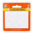 Clear 1" Fusible Rounds 90 COE