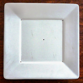 Angled Rim Salad Plate 8"w