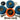 Gemini Apollo Blue Pulley & Grommet Set