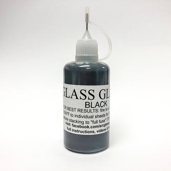 Black Glass Glaze 50ml bottle