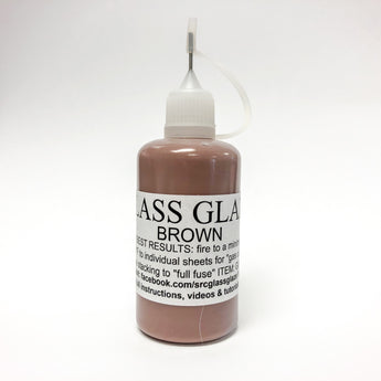 Brown Glass Glaze 50ml bottle