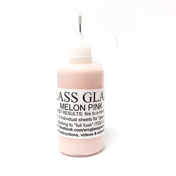 Melon Pink Glass Glaze 50ml bottle
