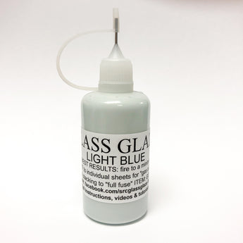 Light Blue Glass Glaze 50ml bottle