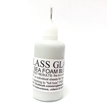 Sea Foam Blue Glass Glaze 50ml bottle