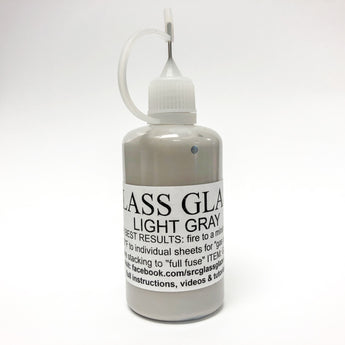 Light Gray Glass Glaze 50ml bottle
