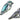 Songbirds Bevel Cluster Set - Light Blue/Bronze, Right Facing (2 cluster set)