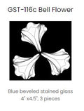 Yellow Flower Bevel Cluster - Yellow (9 pieces) 4"x4.5" DISCONTINUED BY MANUFACTURER
