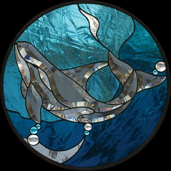 Killer Whale Bevel Cluster - Grey