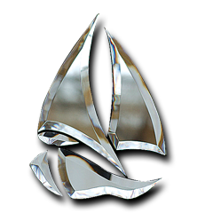 Sailboat Bevel Cluster